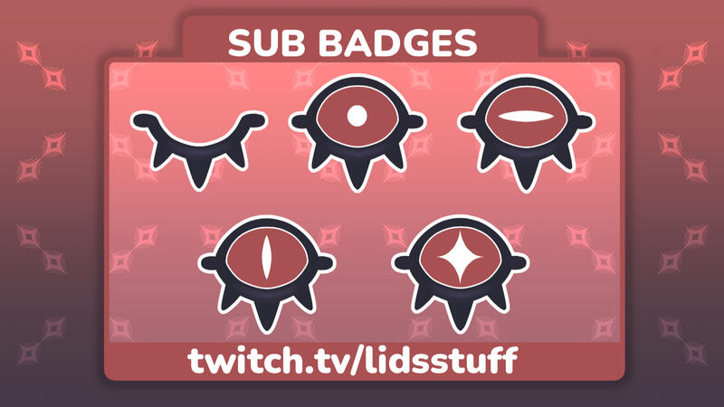Sub Badges - Lidsstuff